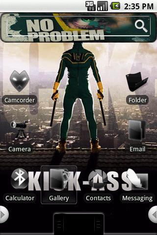 HD Theme:Kick Ass Android Themes