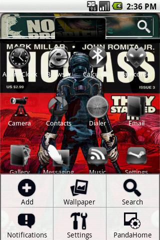 HD Theme:Kick Ass Android Themes
