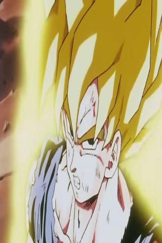 Goku SSJ Live Wallpaper Android Themes