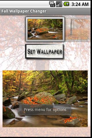 Fall Themed Wallpaper Changer Android Themes