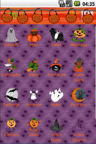 CutesyHalloween2 Android Themes