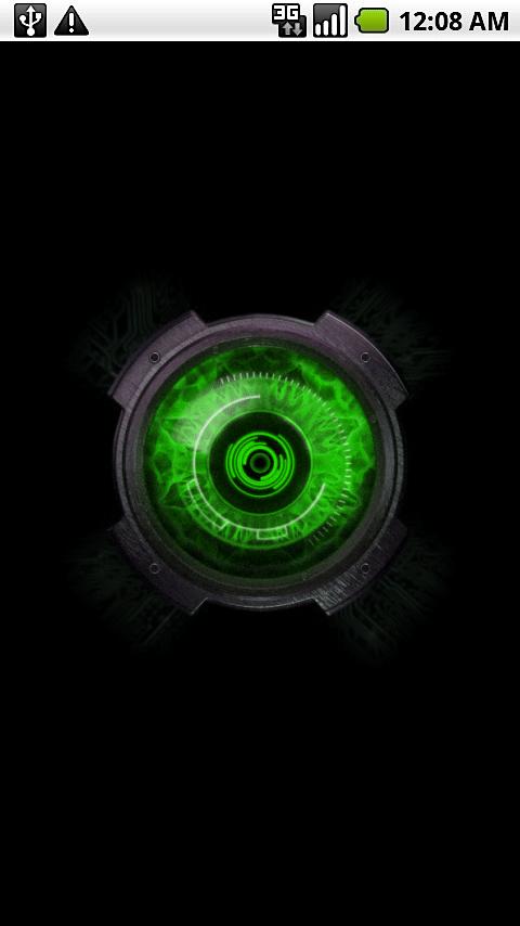 Green Eye Live Wallpaper Android Themes