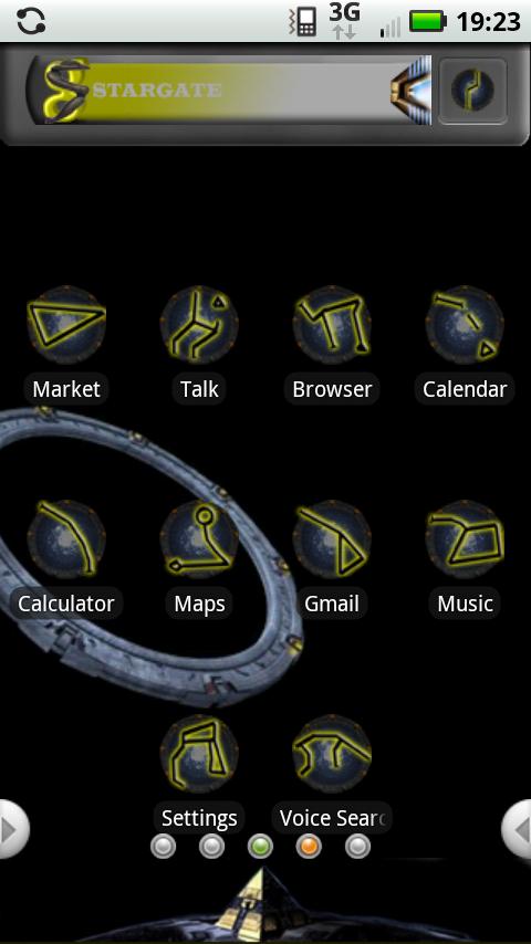 STARGATE Android Themes