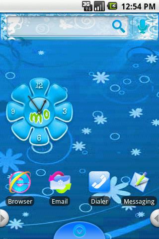 Theme:Blue Memory Android Themes