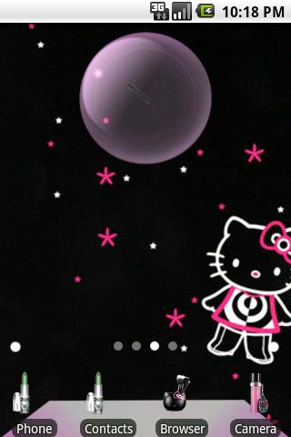 Hello Kitty edition MAC Theme Android Themes
