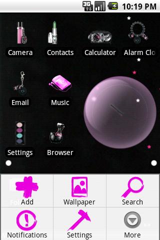 Hello Kitty edition MAC Theme Android Themes