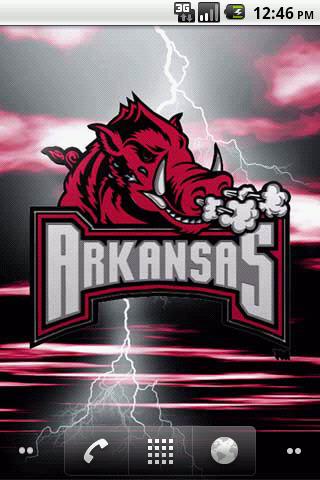 Arkansas Razorbacks LWP Android Personalization