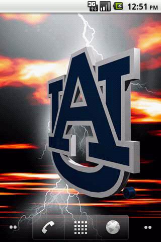 Auburn Tigers LWP Android Personalization