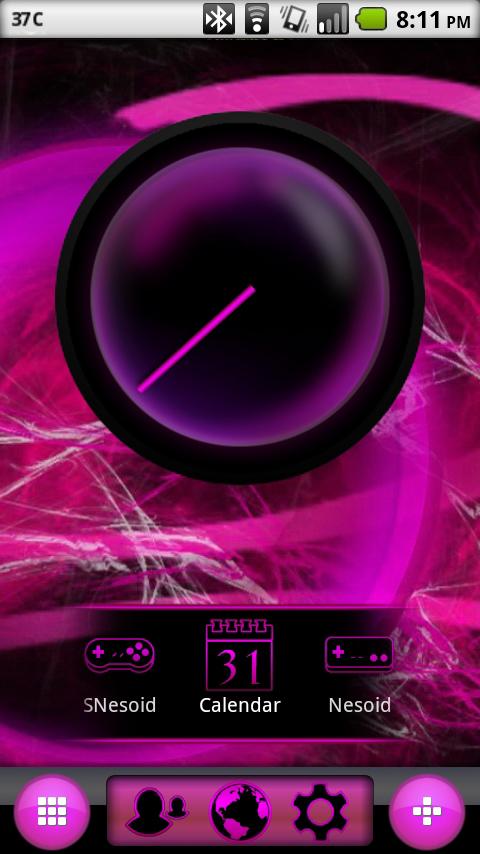 Livid Pink Theme for GDE (HD) Android Themes