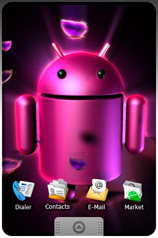 DROID PINK live wallpapers Android Themes