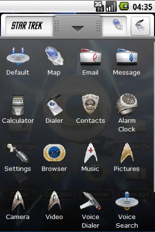 Theme: Star Trek Android Themes