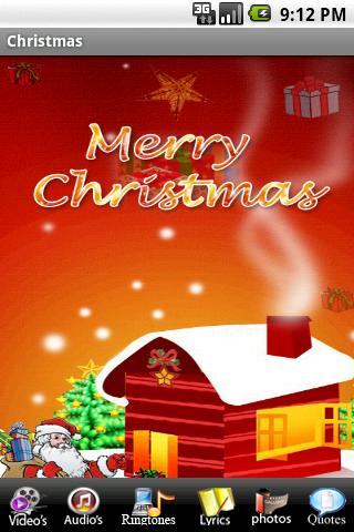 ADW Theme Christmas Android Entertainment
