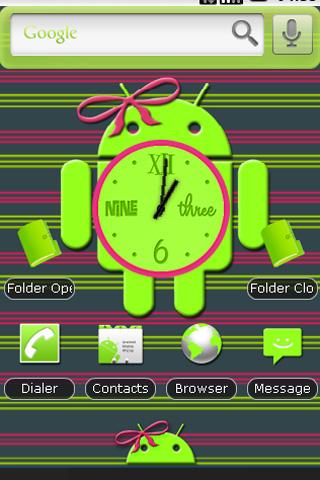 MissDroid II Home Theme Android Themes