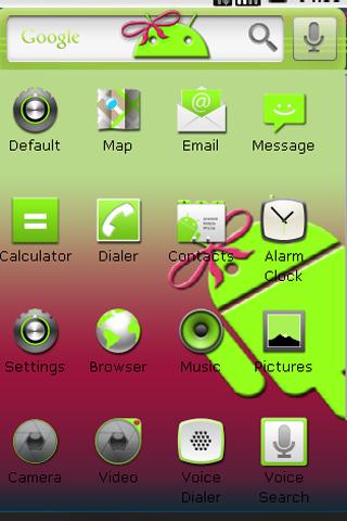 MissDroid II Home Theme Android Themes