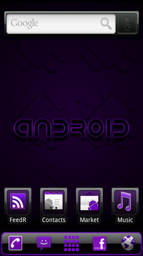 ADWTheme Incredible Purple Android Themes