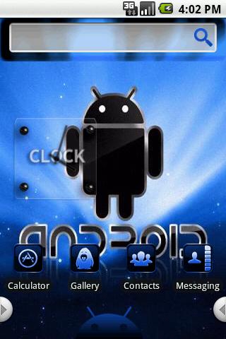 Theme:Blue Droid Android Themes