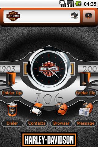 Theme: Harley Davidson Android Themes