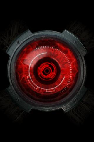 Droid Eye Live Wallpaper Red Android Themes