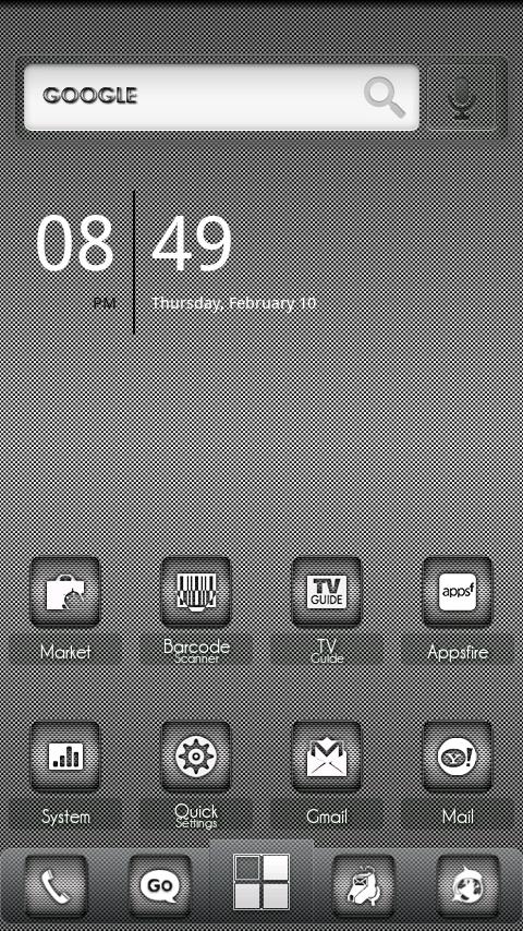 ADWTheme DroidArmor (Donate) Android Personalization