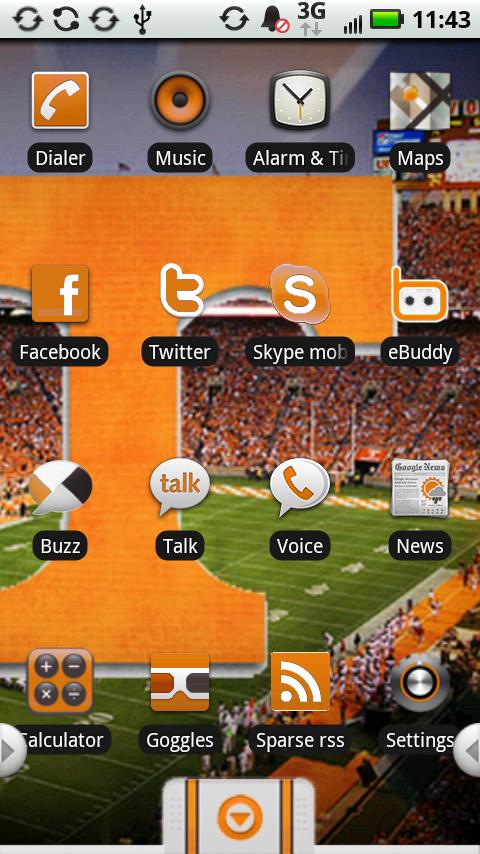 Tennessee University Theme Android Themes