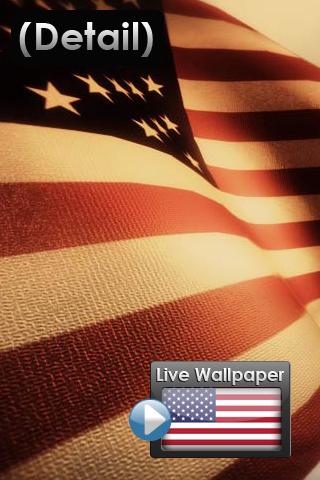 Flag of America 3d Wallpaper Android Themes