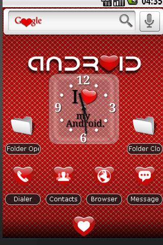 iHeart My Android Home Theme Android Themes