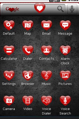 iHeart My Android Home Theme Android Themes