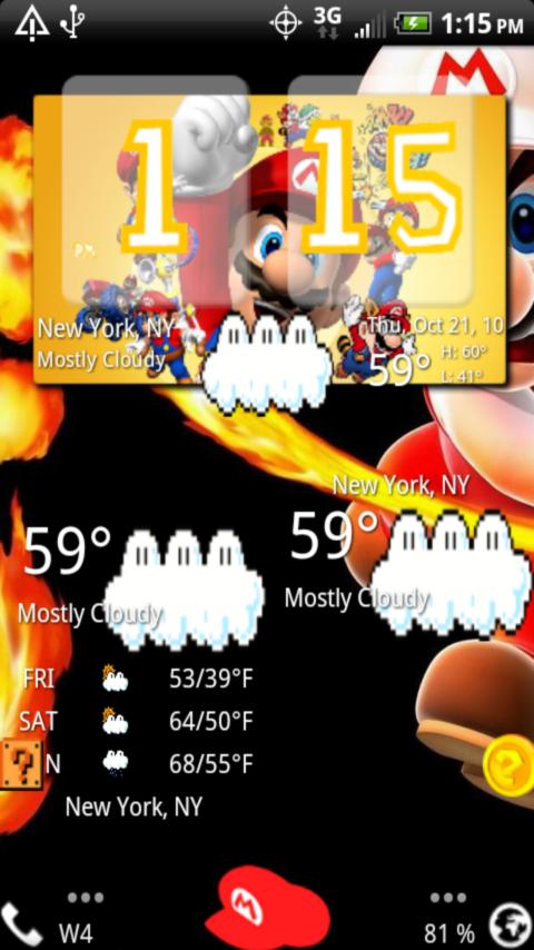 Nintenpro Weather Android Themes