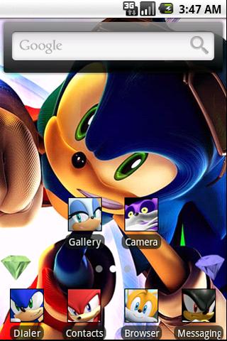 Sonic Theme Android Themes