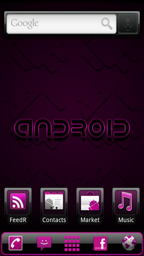 ADWTheme  Incredible Pink Android Themes