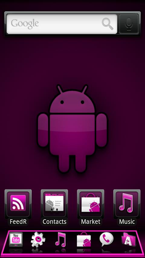 ADWTheme  Incredible Pink Android Themes