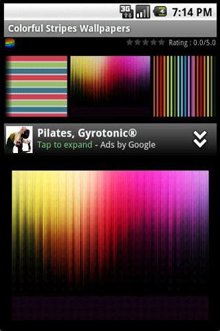 Colorful Stripes Wallpapers Android Themes