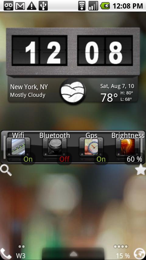 Dharma Clock Android Themes