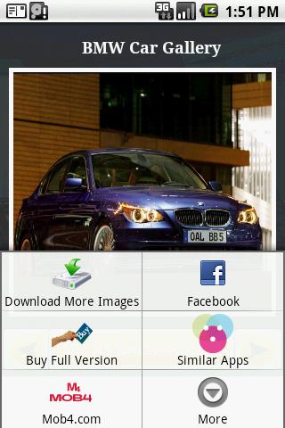 BMW Cars Gallery Android Personalization