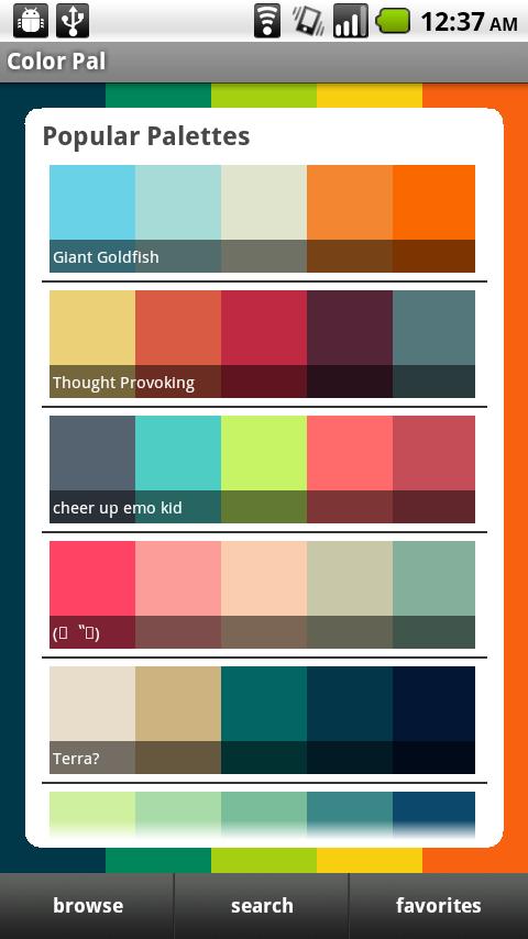 Color Pal Android Themes