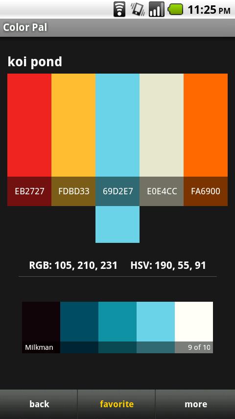 Color Pal Android Themes