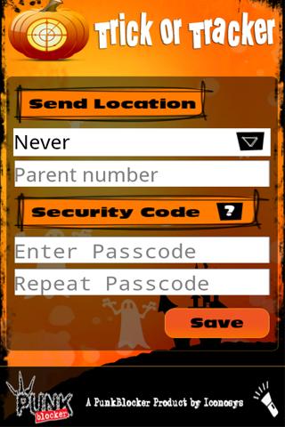 TrickOrTracker Child Locater Android Themes