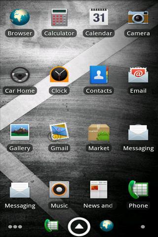 Droid X ADW (Donate) Theme Android Themes