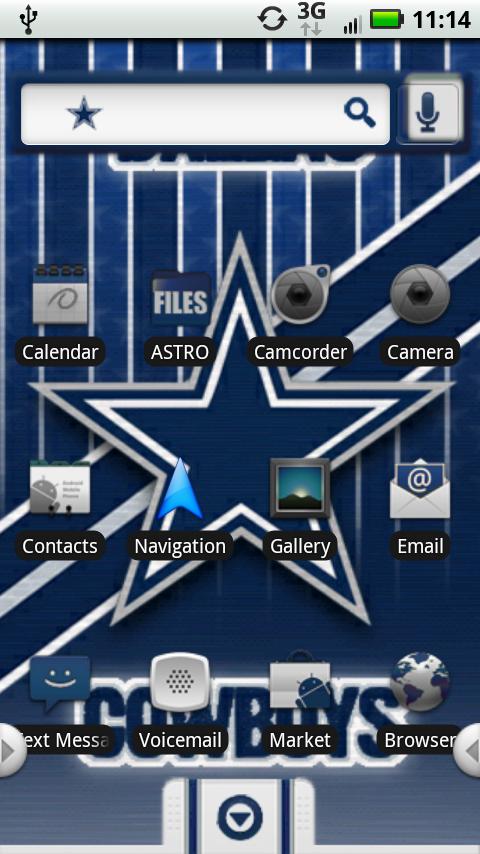 Dallas Cowboys Theme Android Themes