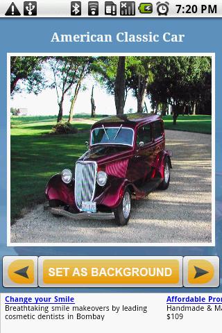 American ClassicCar Gallery Android Personalization