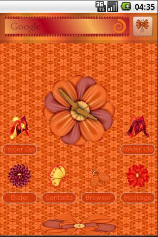 Sweet Autumn Android Themes