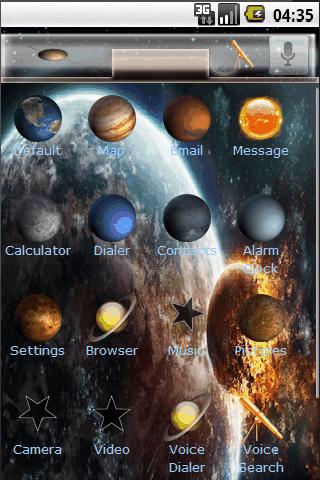 Deep Space Android Personalization