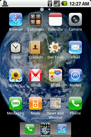 ADWTheme iPhone Android Themes