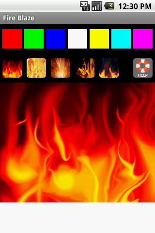 Fire Light Flash Lite Android Themes