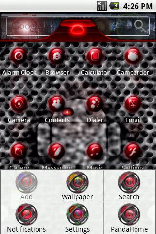 HD Theme:Droid X Android Themes
