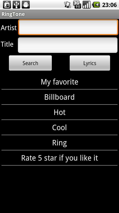Ringtone Theme Android Personalization