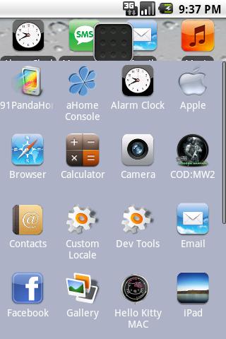 iPhone OS 4.0 HD Theme Android Themes