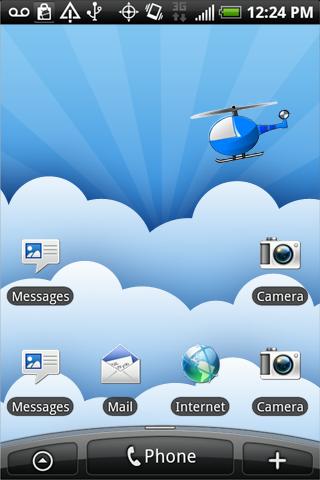Rolling Clouds Lite Wallpaper Android Themes