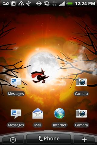 Halloween Night Live Wallpaper Android Themes