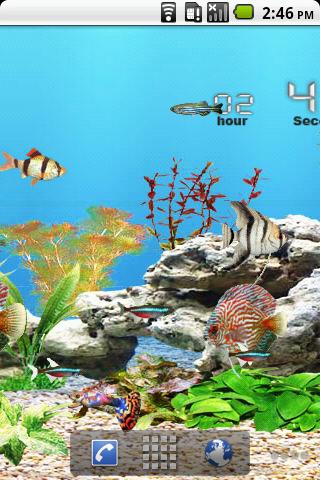 Fish Tank Live Wallpaper Android Themes